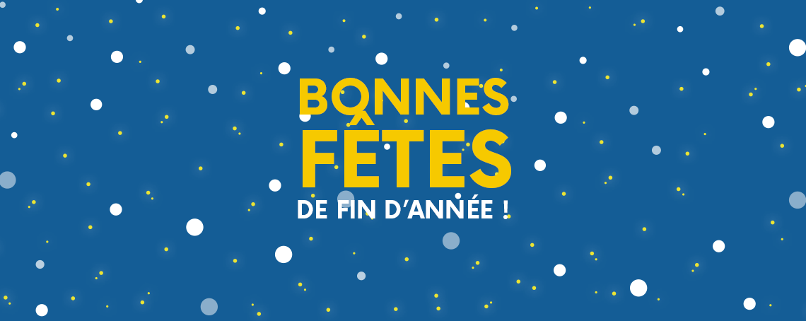 Bonnes fêtes de fin d'années !